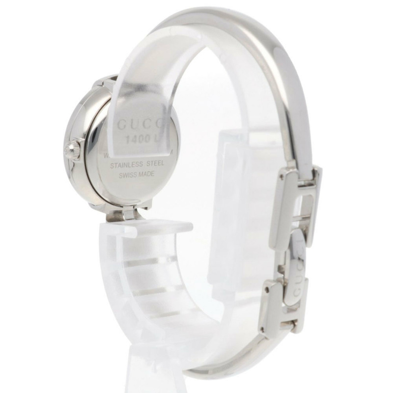 Gucci 手錶,不鏽鋼 YA014513 (1400L),石英,女士,GUCCI 粉紅色錶殼。-3