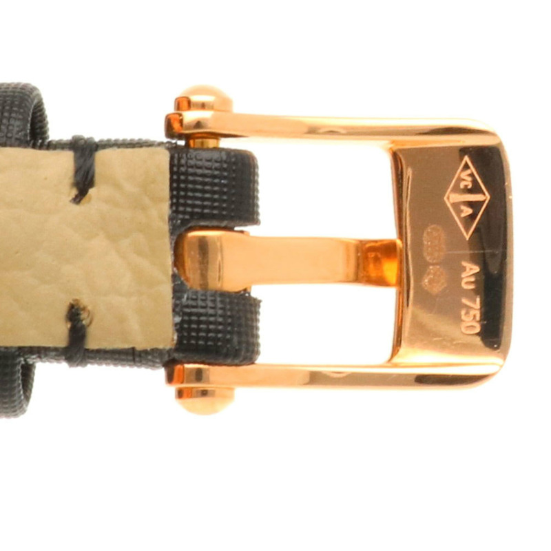 梵克雅寶 (Van Cleef & Arpels) Charm Mini 女士腕錶,18K 玫瑰金,石英機芯,型號 VCAR029700,鑲鑽錶圈-8