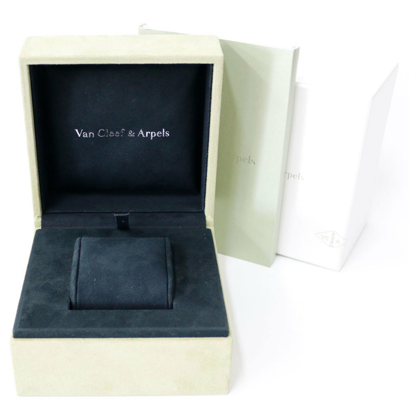 梵克雅寶 (Van Cleef & Arpels) Charm Mini 女士腕錶,18K 玫瑰金,石英機芯,型號 VCAR029700,鑲鑽錶圈-11