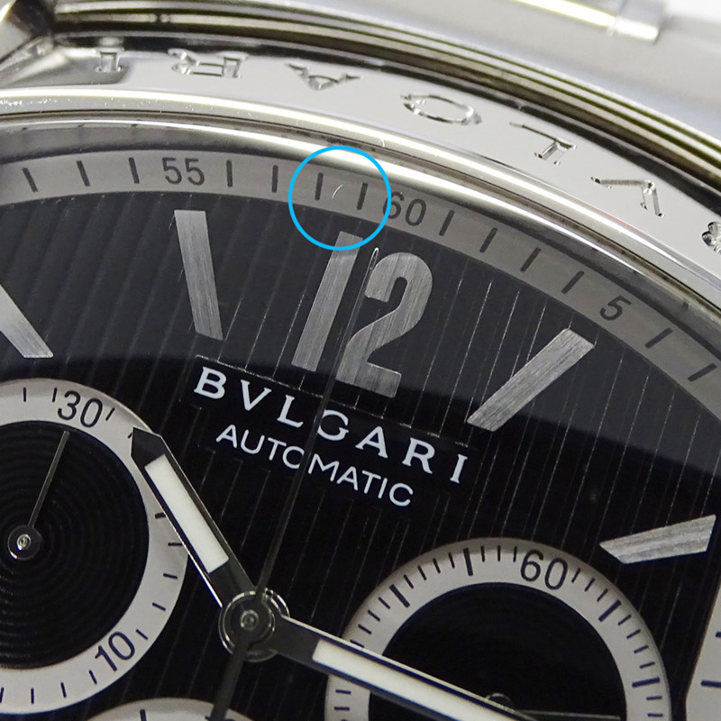寶格麗 (Bulgari) 男士腕錶，品牌：Assioma 計時自動腕錶，不銹鋼 SS AA48SCH，銀色/黑色-11
