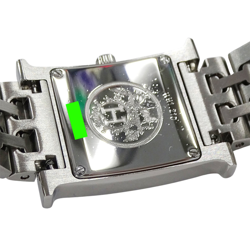 愛馬仕 (Hermes) 女士腕錶品牌 H-Watch 石英 QZ 不鏽鋼 SS HH1.210 銀色黑色-6