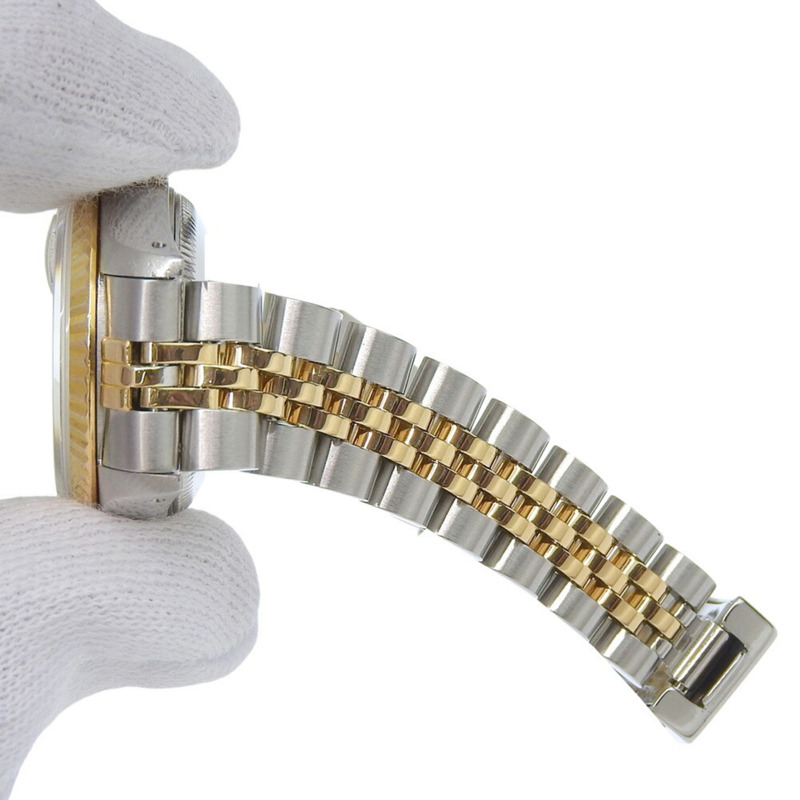 勞力士 Datejust 雙色腕錶 69173,序號在 96s 範圍內,香檳金錶盤,不鏽鋼,18K 黃金,2025 年 12 月大修,自動上鍊。-5