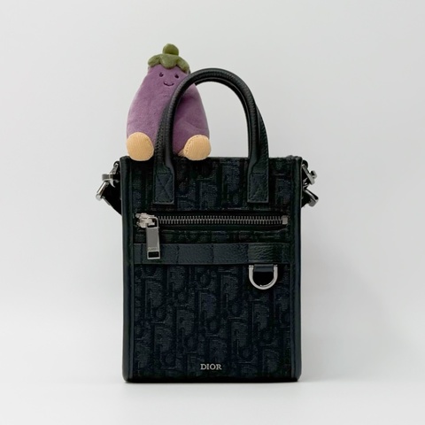 DIOR 黑色老花 MINI 琴譜包｜✨Wisher惟奢名品✨