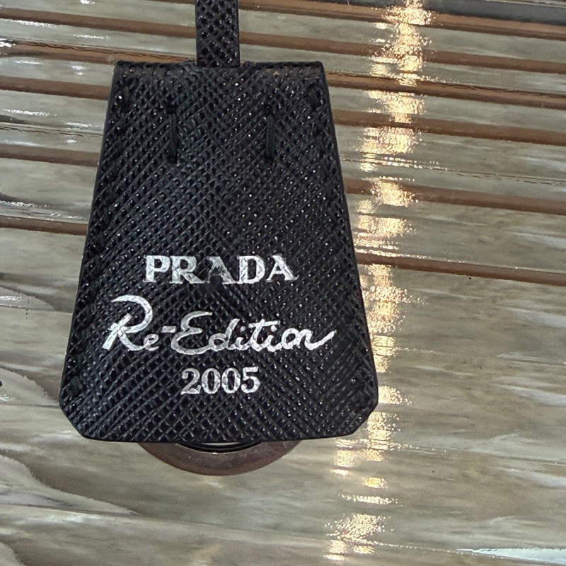 Prada 普拉達 黑色尼龍hobo腋下包-5