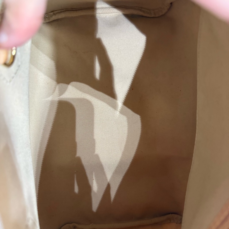 lv speedy 30 可側背 95成新以上 邊角如圖 白棋盤格-9