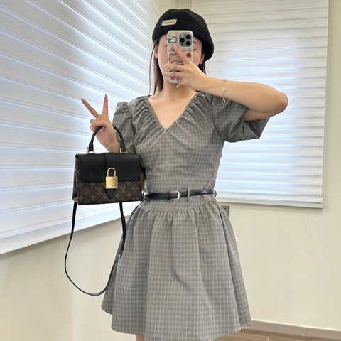 【有盒大全套✨全網優惠價❗️】LV Locky BB鎖頭包 經典老花拼黑色 手拎|斜背｜單肩