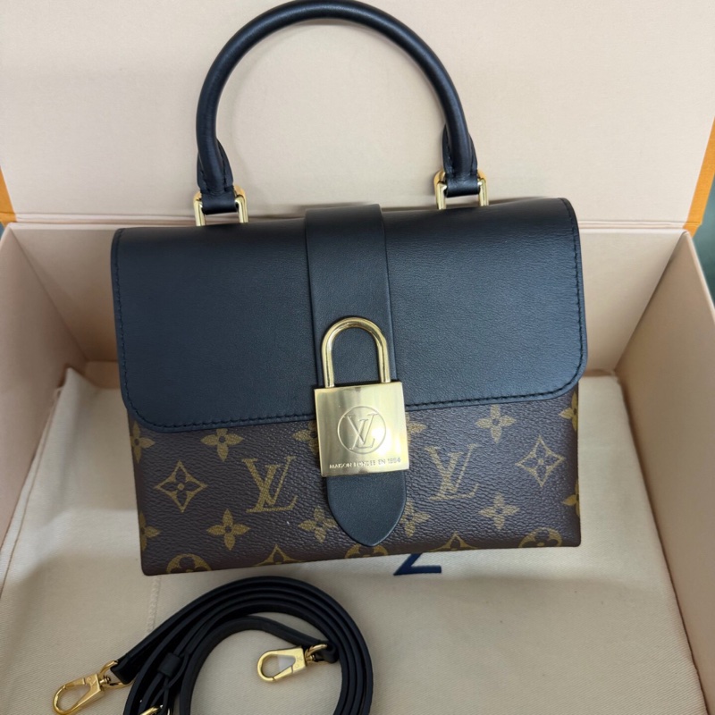 【有盒大全套✨全網優惠價❗️】LV Locky BB鎖頭包 經典老花拼黑色 手拎|斜背|單肩-2