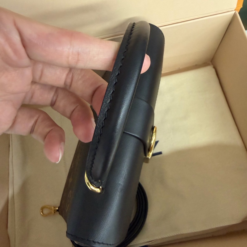 【有盒大全套✨全網優惠價❗️】LV Locky BB鎖頭包 經典老花拼黑色 手拎|斜背|單肩-4