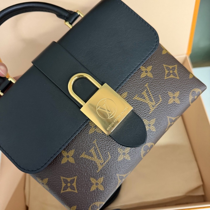 【有盒大全套✨全網優惠價❗️】LV Locky BB鎖頭包 經典老花拼黑色 手拎|斜背|單肩-5