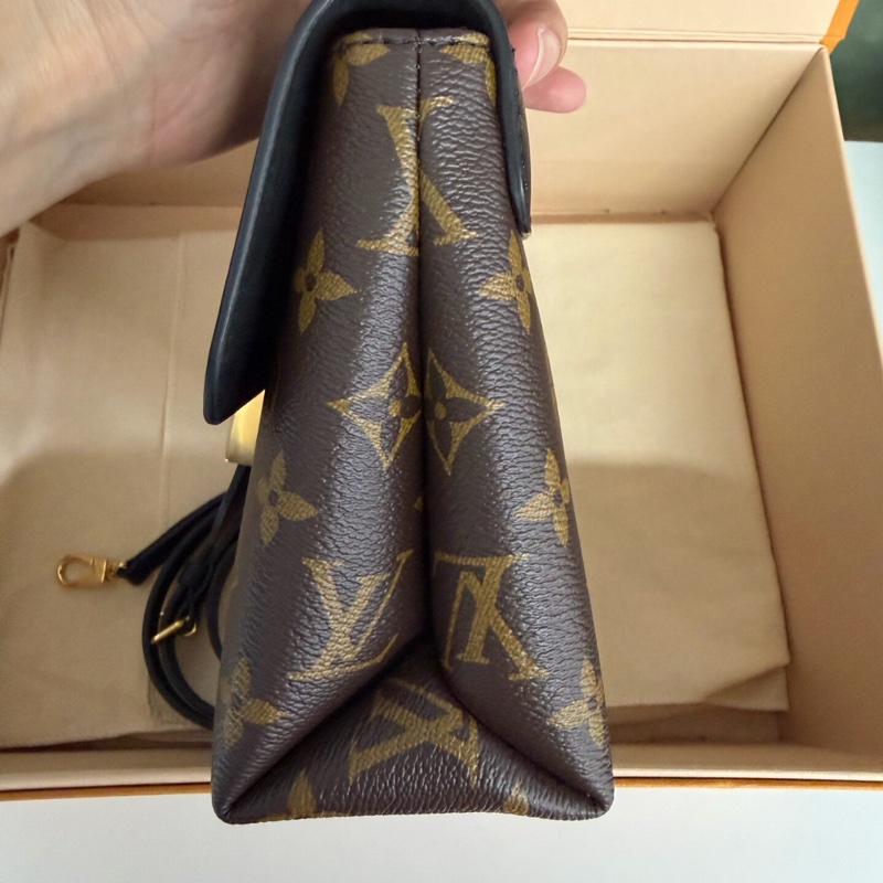 【有盒大全套✨全網優惠價❗️】LV Locky BB鎖頭包 經典老花拼黑色 手拎|斜背|單肩-8