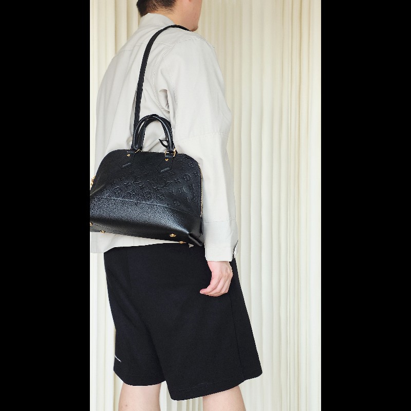 Louis Vuitton Black Monogram Empreinte Neo Alma PM-1
