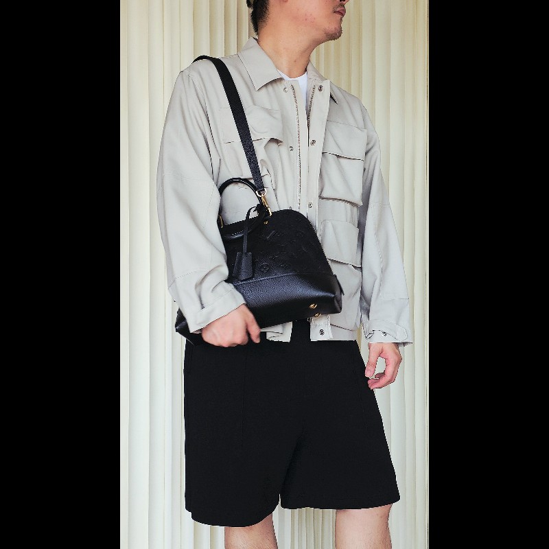 Louis Vuitton Black Monogram Empreinte Neo Alma PM-2