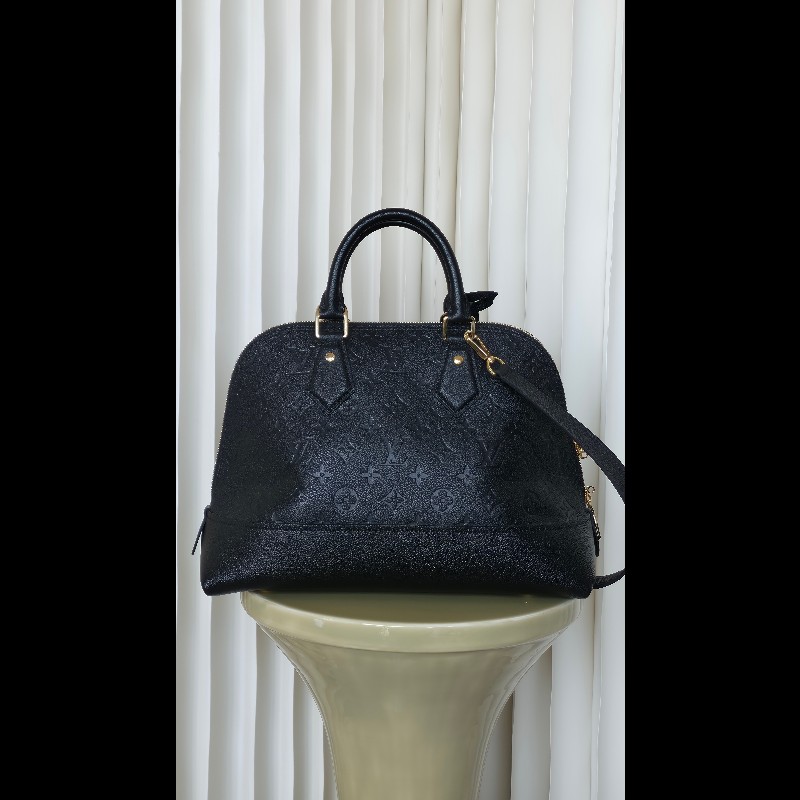 Louis Vuitton Black Monogram Empreinte Neo Alma PM-4