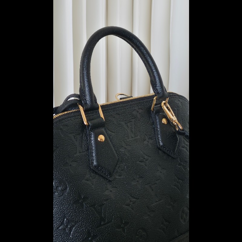 Louis Vuitton Black Monogram Empreinte Neo Alma PM-15