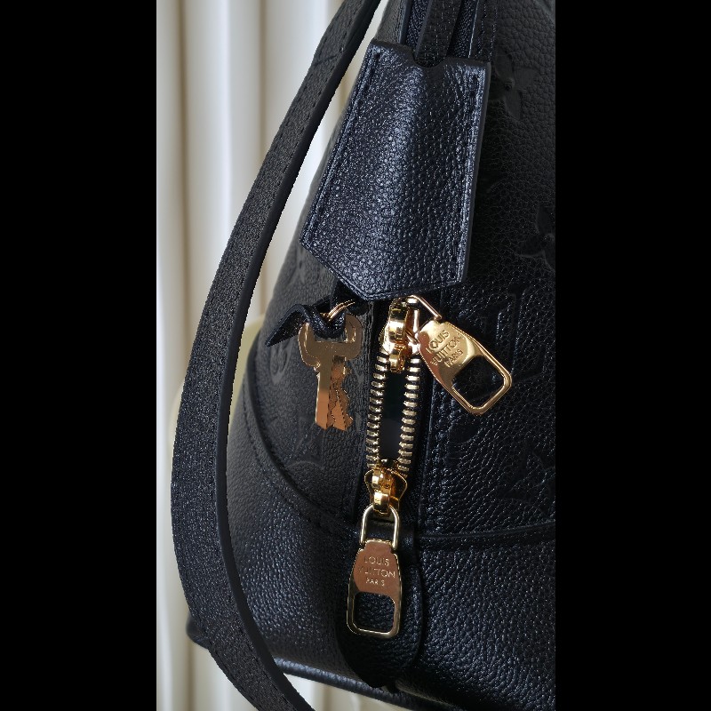 Louis Vuitton Black Monogram Empreinte Neo Alma PM-16