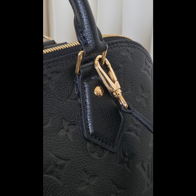 Louis Vuitton Black Monogram Empreinte Neo Alma PM-17