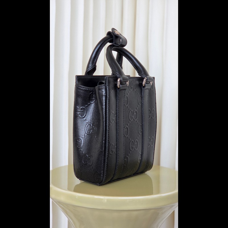 Gucci GG Emblem mini bag-1