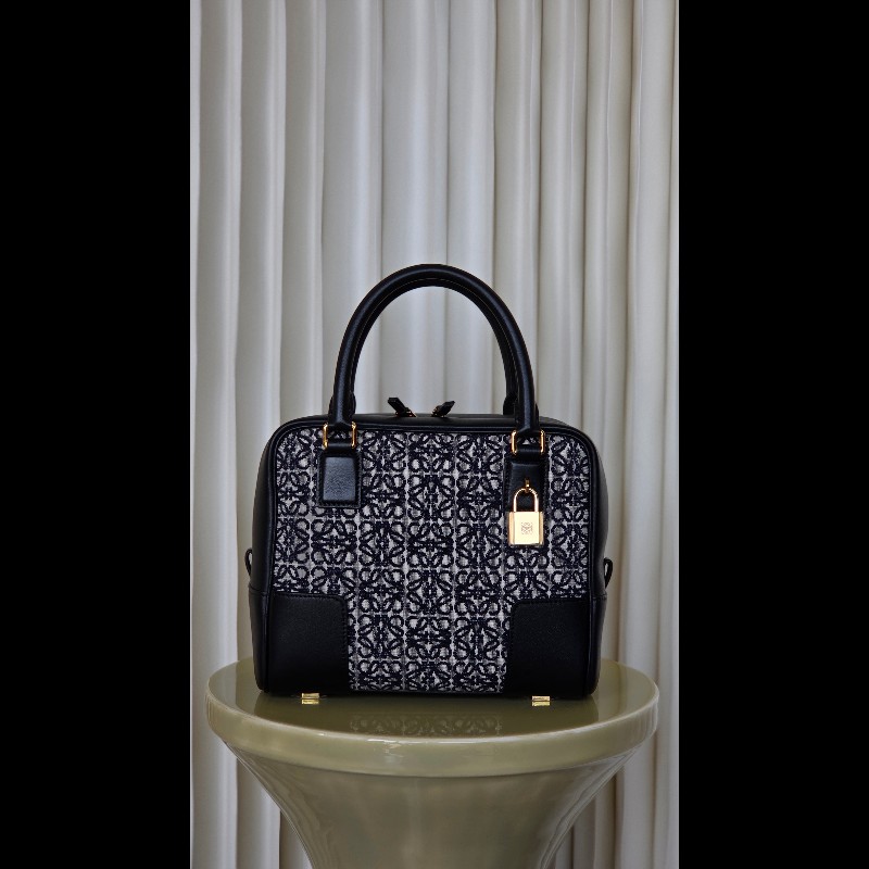 LOEWE AMAZONA 23 ANAGRAM 帆布熊貓-2