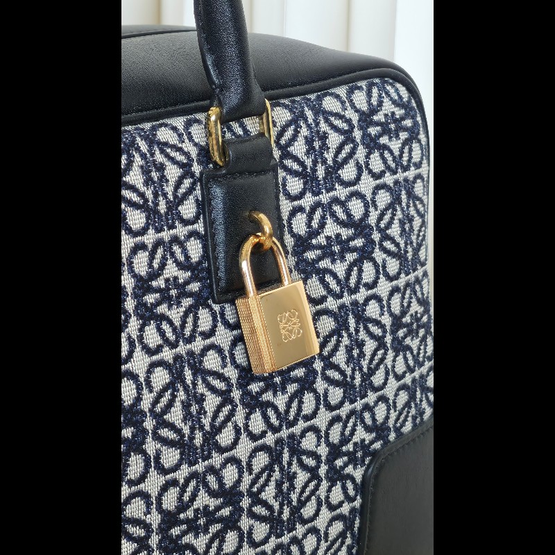 LOEWE AMAZONA 23 ANAGRAM 帆布熊貓-7