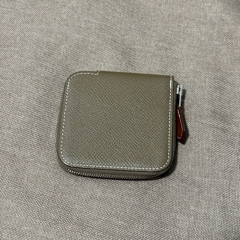 Hermes 絲巾零錢包