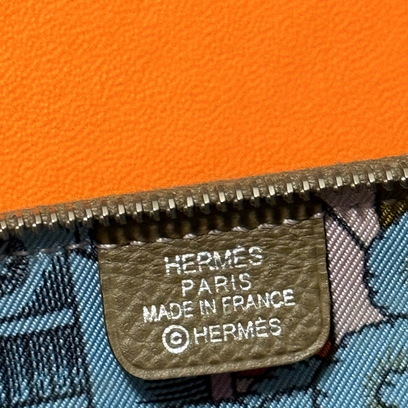 Hermes 絲巾零錢包-1
