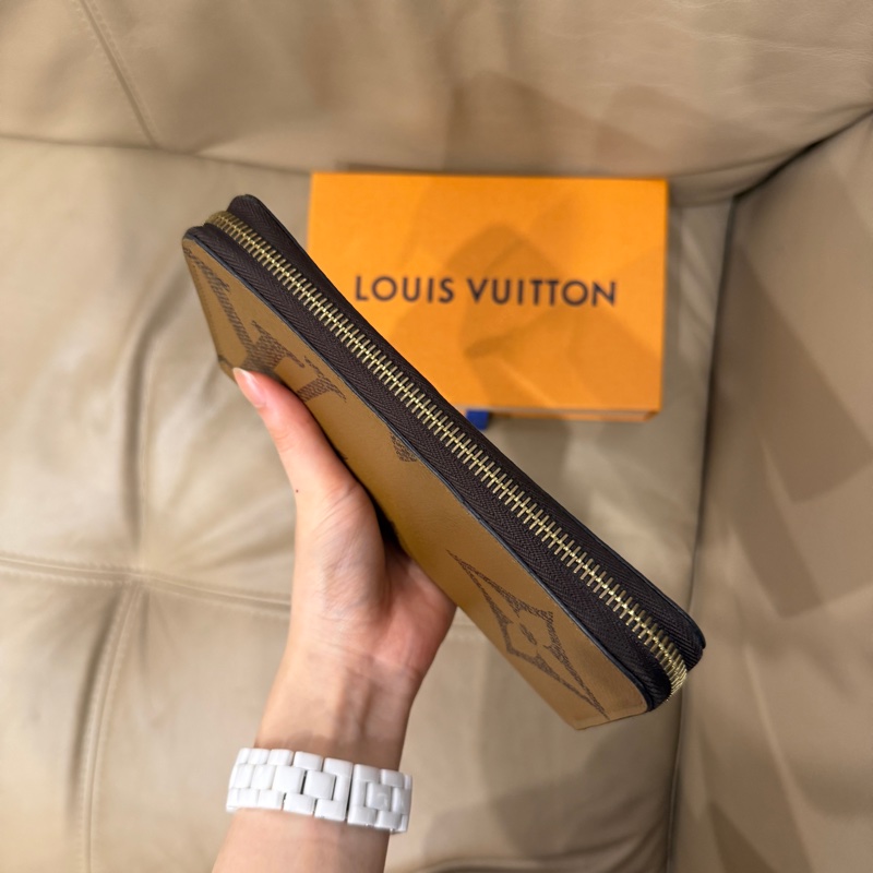 全新 晶片款❤️ #lv #老花 #新款 #拉鍊 #長夾-1