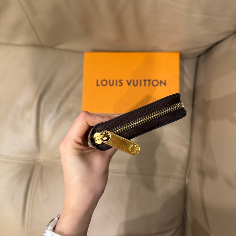 全新 晶片款❤️ #lv #老花 #新款 #拉鍊 #長夾-3