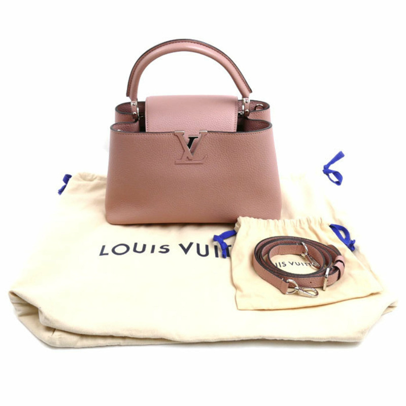 路易威登 Capucines PM 兩用肩背包 木蘭花色 M42258 女士-7