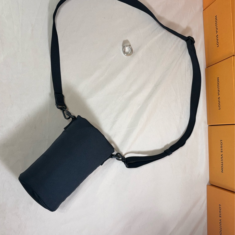 🎁驚喜入手 近新閒置 巴黎世家 Balenciaga 黑雙B大logo 小圓筒包-4