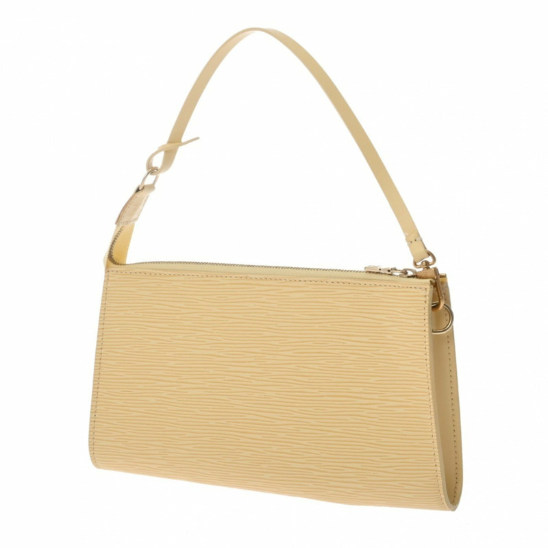 路易威登 Louis Vuitton Epi Pochette Accessoires Vanilla M5294A 女士皮革配件包 A 級二手 Ginzo-2