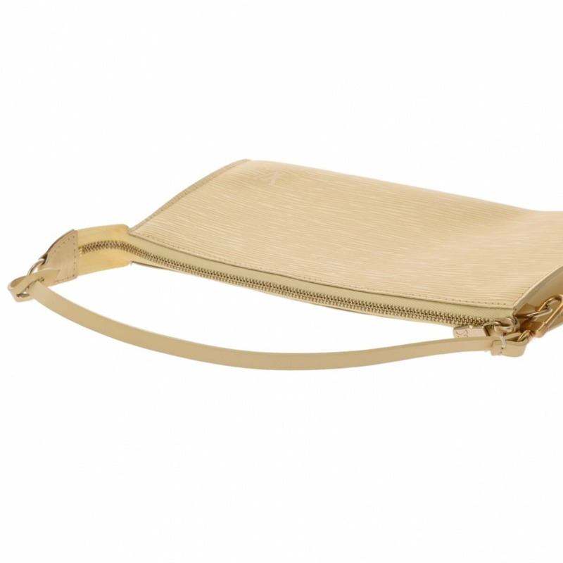 路易威登 Louis Vuitton Epi Pochette Accessoires Vanilla M5294A 女士皮革配件包 A 級二手 Ginzo-3