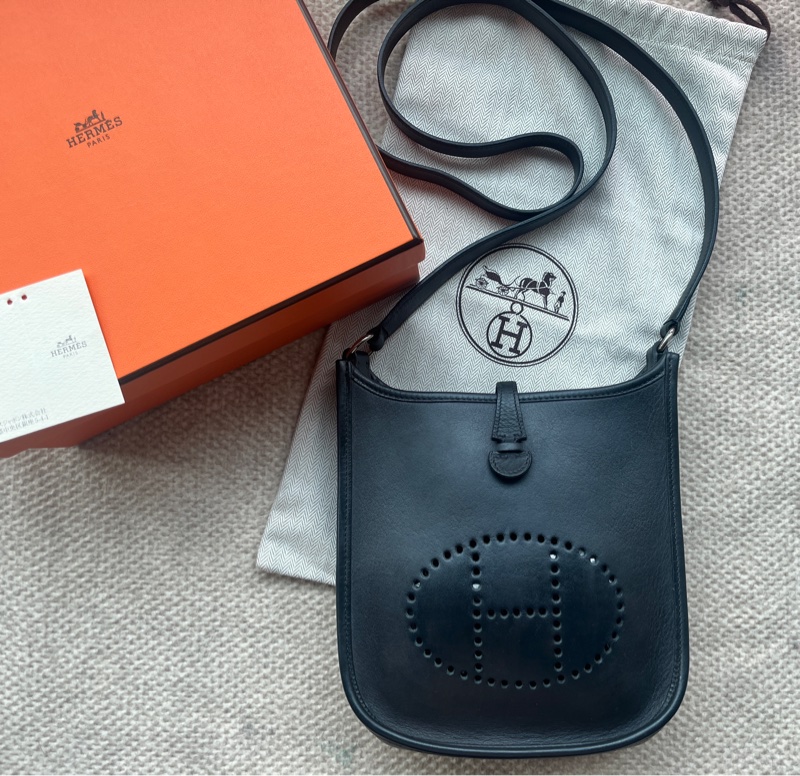 愛馬仕頂級 Hermes Barenia Evelyne mini-2