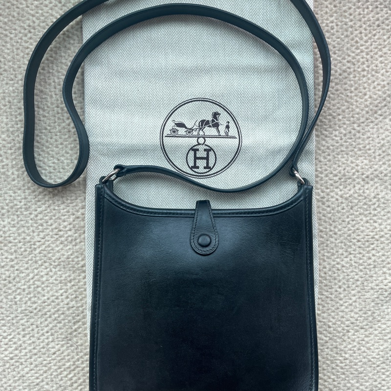愛馬仕頂級 Hermes Barenia Evelyne mini-3