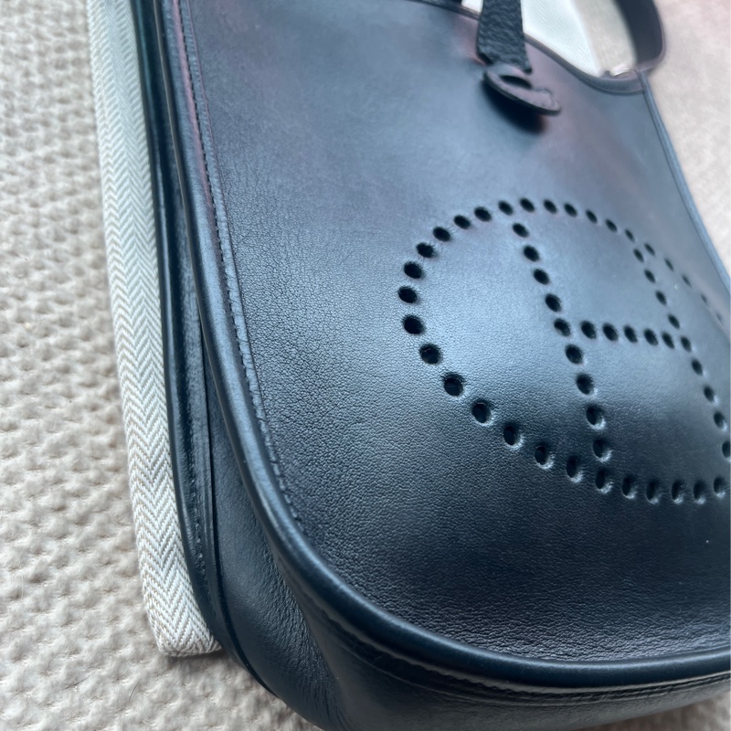 愛馬仕頂級 Hermes Barenia Evelyne mini-4