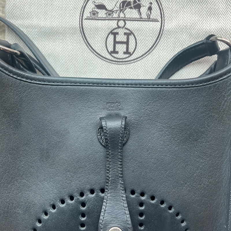 愛馬仕頂級 Hermes Barenia Evelyne mini-6