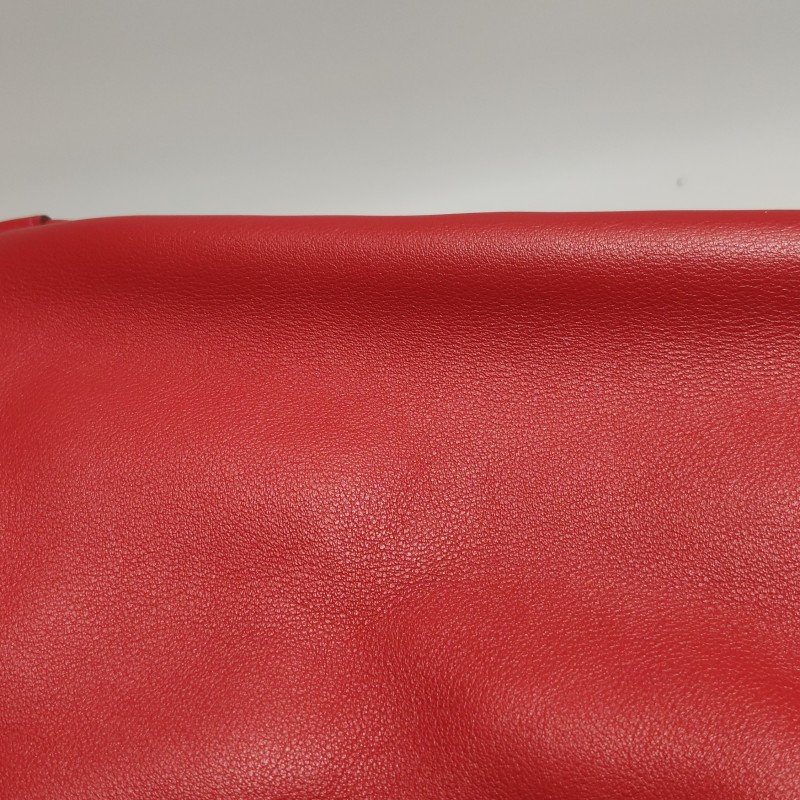 Hermes Lindy26旋扣單肩包Swift牛皮銀扣Q5國旗紅X刻-23