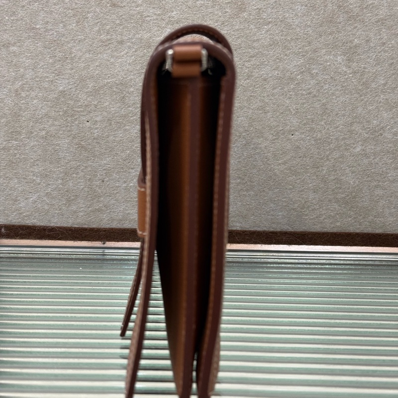 Hermès愛馬仕 Passant 斜挎包woc 金棕 U刻-2