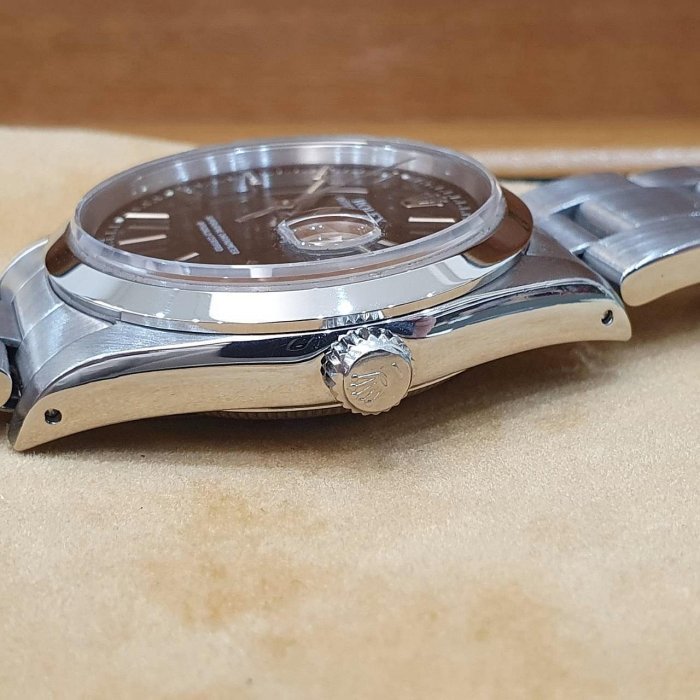 【大眾名錶】ROLEX勞力士 15200 OP蠔式恆動 平光圈 黑色T柱面盤 錶徑34mm 大眾名錶G285-7
