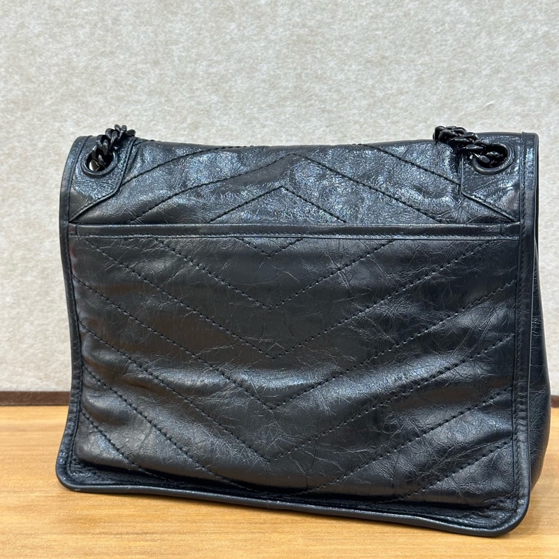 ysl 聖羅蘭 niki中號so black-1