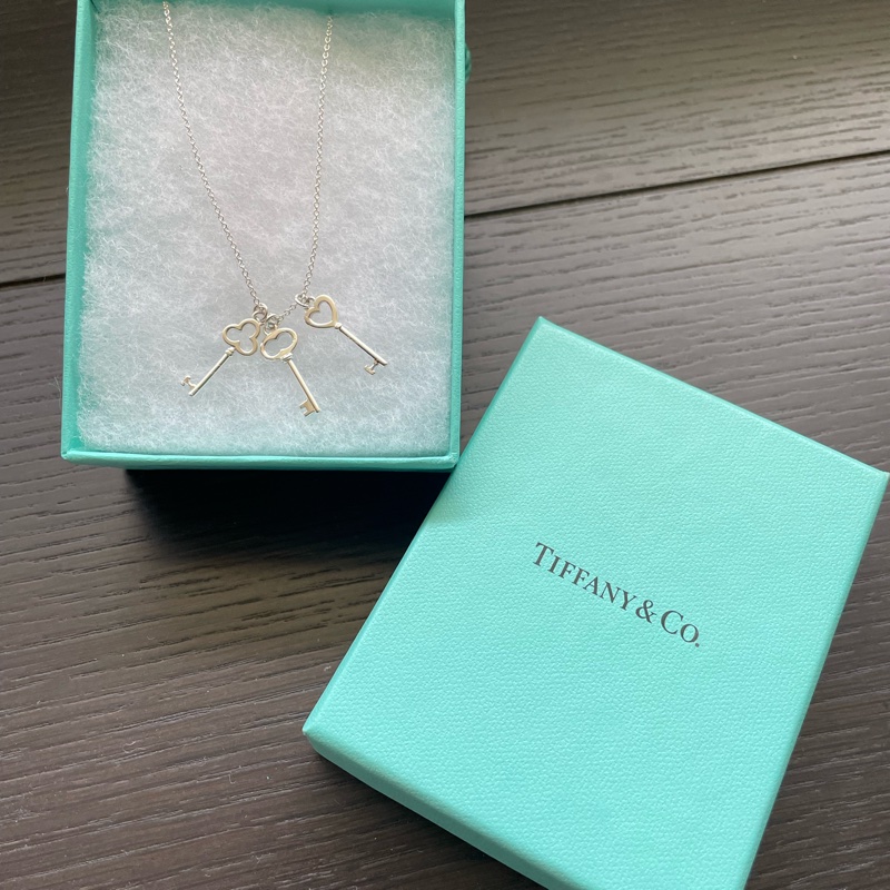 Tiffany & Co. 三把小鑰匙純銀項鍊(Three Keys)Tiffany Keys 三把迷你鑰匙鍊墜 / Three Mini Keys Pendant-1
