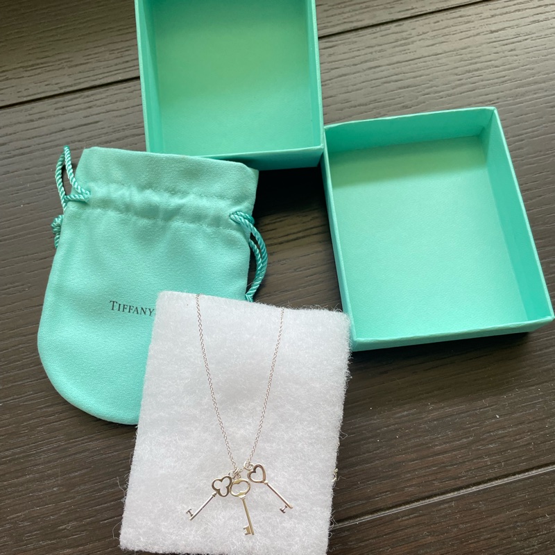 Tiffany & Co. 三把小鑰匙純銀項鍊(Three Keys)Tiffany Keys 三把迷你鑰匙鍊墜 / Three Mini Keys Pendant-3