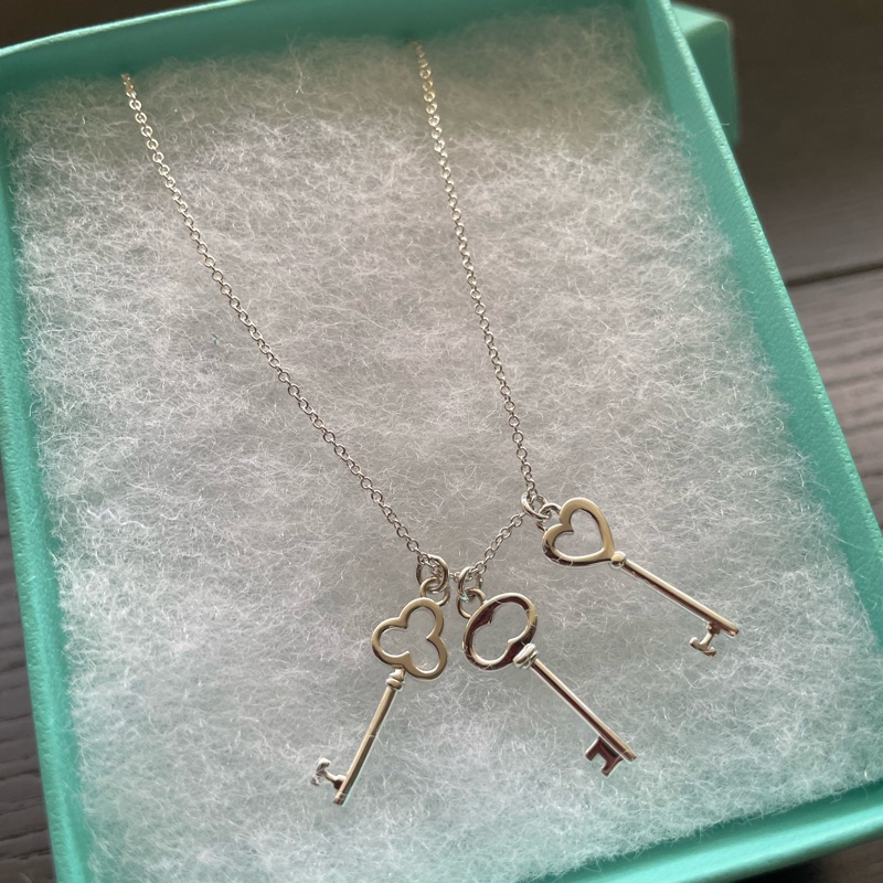Tiffany & Co. 三把小鑰匙純銀項鍊(Three Keys)Tiffany Keys 三把迷你鑰匙鍊墜 / Three Mini Keys Pendant-6