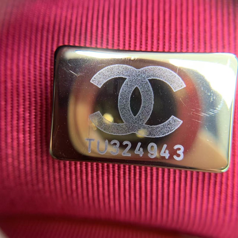 CHANEL香奈兒 19Bag 菱格紋 小羊皮 口蓋包手提斜挎單肩包 中號 芯片款-9