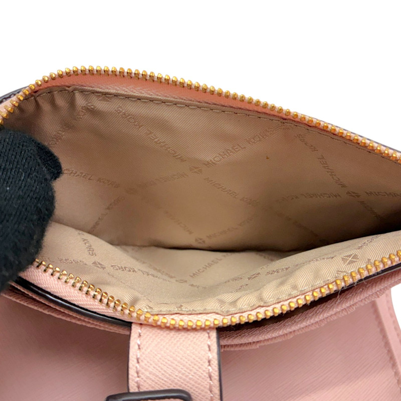粉色 Saffiano 牛皮 二折 長夾【MICHAEL KORS 麥可寇斯】 35F8GTVW0L-3