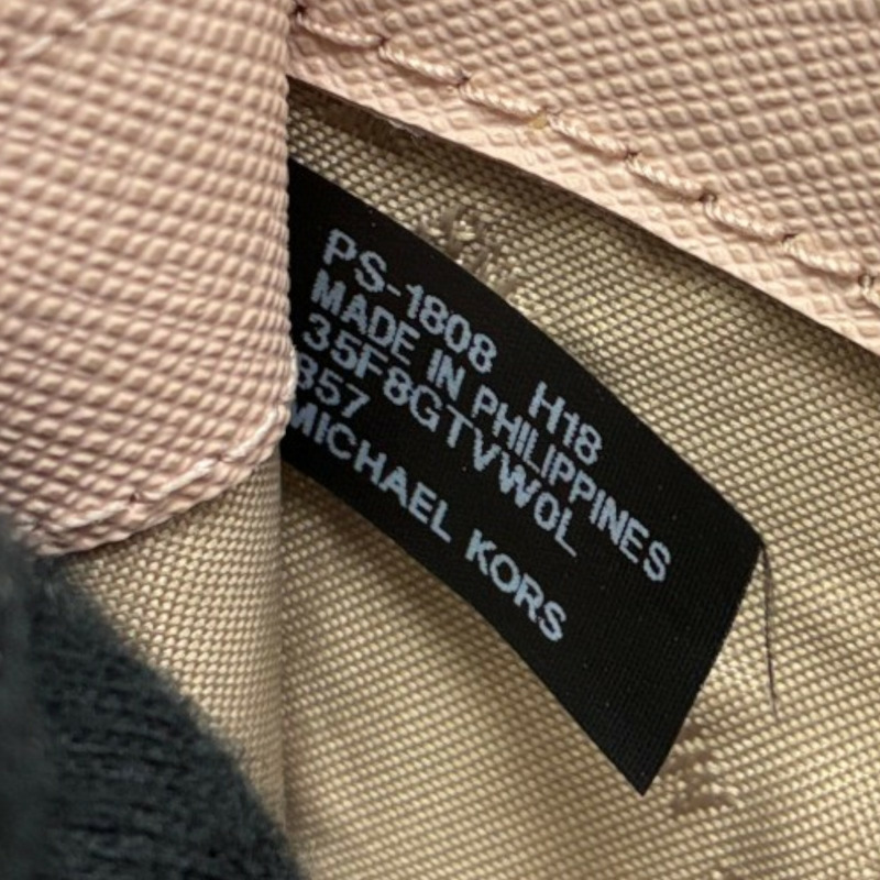 粉色 Saffiano 牛皮 二折 長夾【MICHAEL KORS 麥可寇斯】 35F8GTVW0L-7