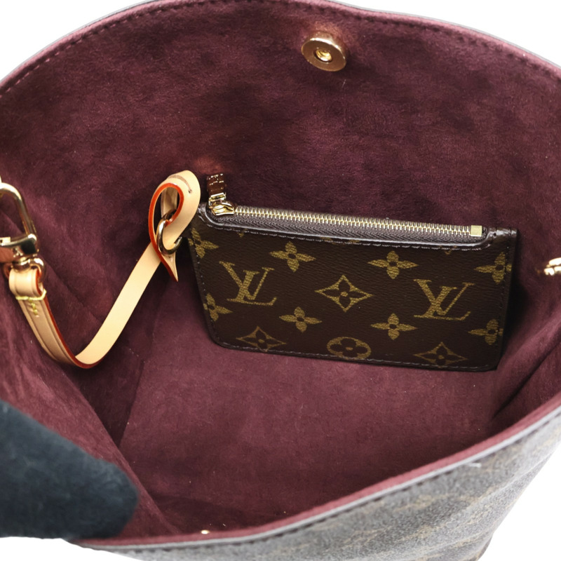 棕色 原花帆布 All In BB 兩用包【LOUIS VUITTON LV 路易威登】 M12925-2