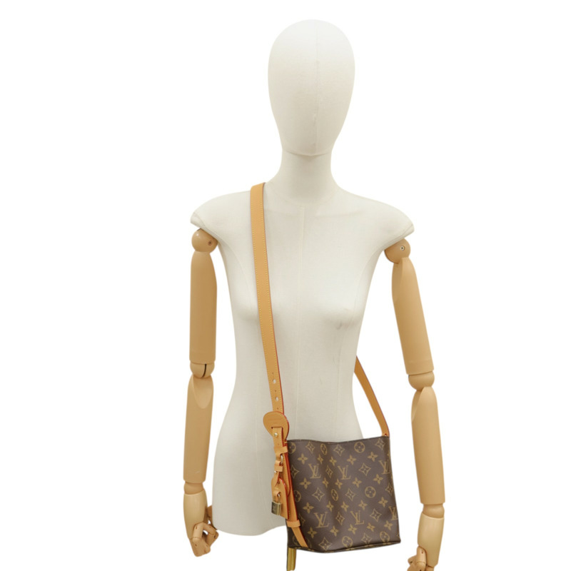 棕色 原花帆布 All In BB 兩用包【LOUIS VUITTON LV 路易威登】 M12925-8