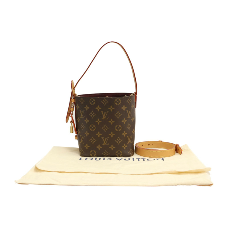 棕色 原花帆布 All In BB 兩用包【LOUIS VUITTON LV 路易威登】 M12925-9