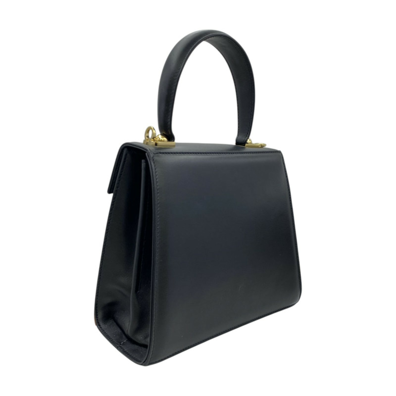 黑色 牛皮 Iconic Top Handle 兩用包【Salvatore Ferragamo 費拉格慕】 212986-1