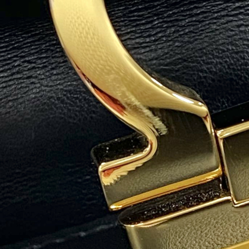 黑色 牛皮 Iconic Top Handle 兩用包【Salvatore Ferragamo 費拉格慕】 212986-13